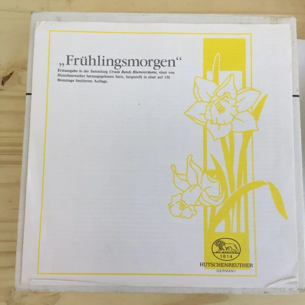 Hutschenreuther  Collection Plate 1987 Box
